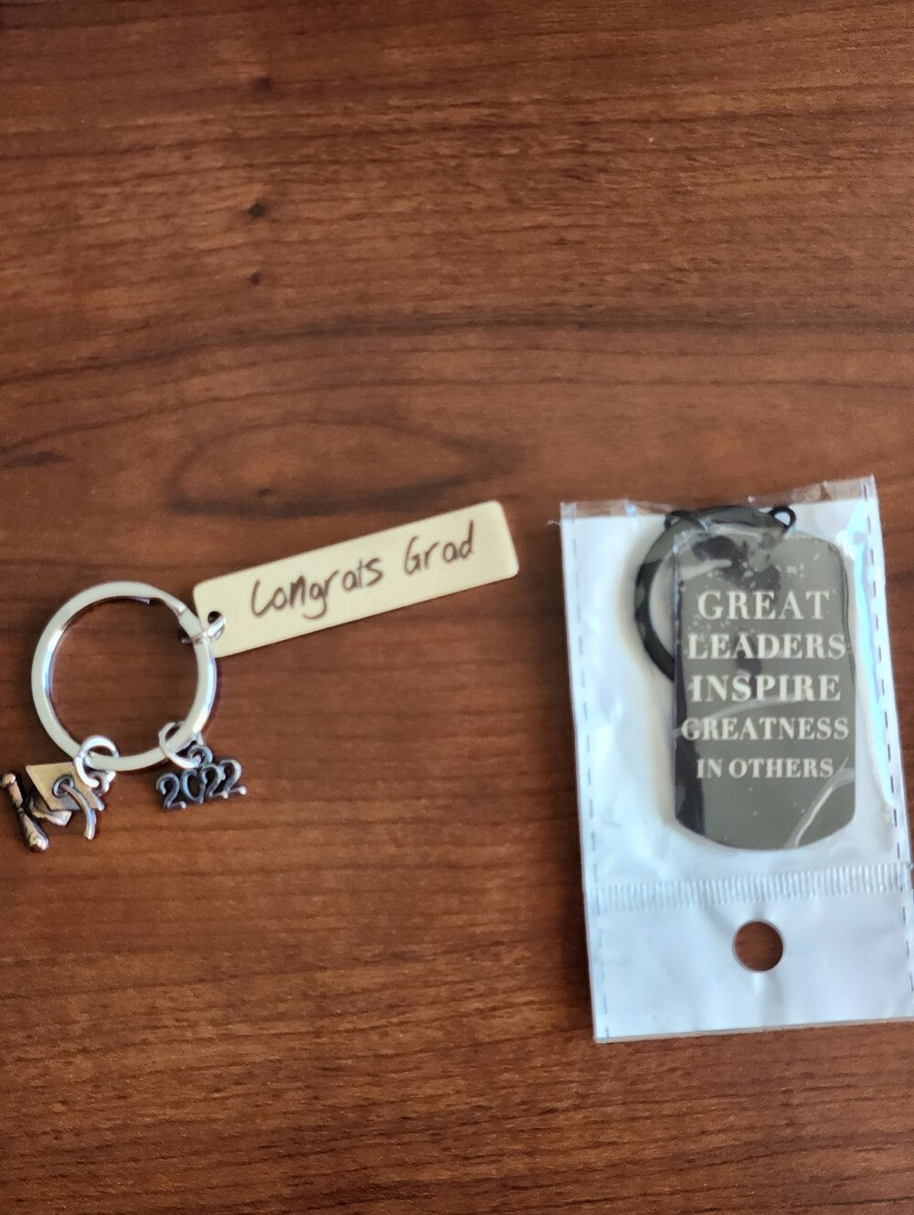 Inspirational & Graduation Keychain Bundle 2pc - Picture 2 of 4